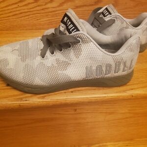 NOBULL Light Gray Camo Trainers